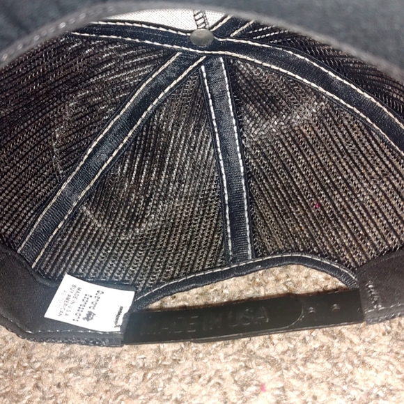 VINTAGE Graco Inc. Patch Navy Blue Mesh Snapback Hat Adjustable Trucker Cap - Picture 5 of 6